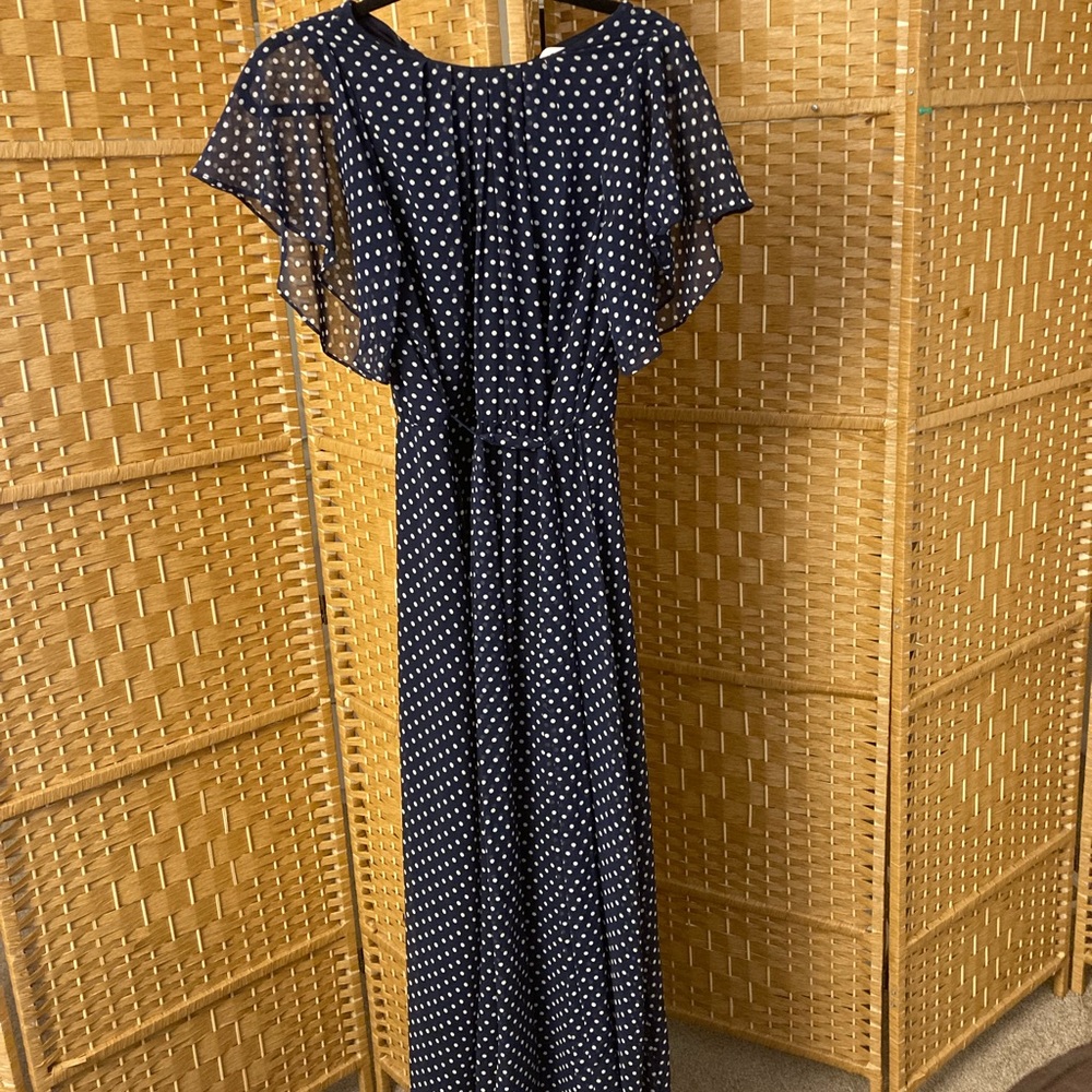 Beautiful navy blue Calvin Klein Maxi Dress